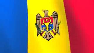 Drapelul Republicii Moldova  Flag of Moldova [upl. by Kriss450]