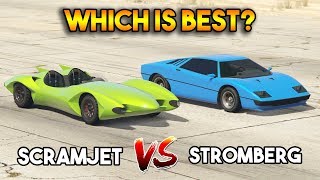 GTA 5 ONLINE  SCRAMJET VS STROMBERG WHICH IS BEST [upl. by Gnivre]