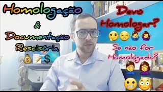 Homologação e Documentação Rescisória [upl. by Fernand]