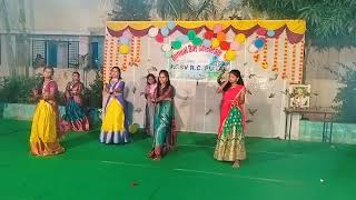 ra ra rakkamma dance by 10th class from kgbv Rc pur [upl. by Bergstrom513]