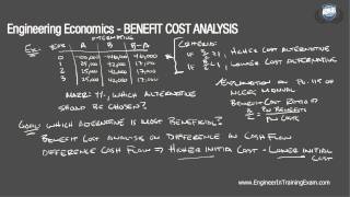 Benefit Cost Analysis  Fundamentals of Engineering Economics [upl. by Massie]