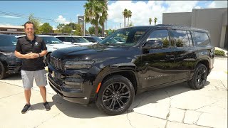 Is the Jeep Grand Wagoneer Obsidian a better SUV than a 2024 Lincoln Navigator [upl. by Acnaib]