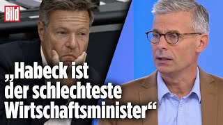 Mittelschicht am Ende „Habeck kennt die Wirtschaft zu wenig“  Kai Warnecke bei BILD Live [upl. by Allene]