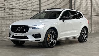 Volvo XC60 T8 405pk AWD Polestar Engineerd  Crystal White Pearl [upl. by Lleihsad]