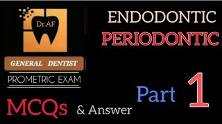 DentistryprometricDrAF prometric exam 2023 Endoperio [upl. by Attey530]