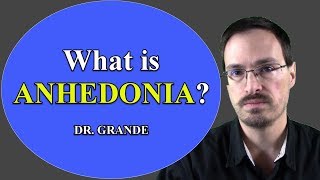 What is Anhedonia [upl. by Nabois]