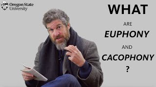 quotWhat are Euphony and Cacophonyquot A Literary Guide for English Students and Teachers [upl. by Rednasxela]