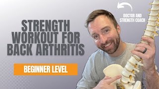 The Best STRENGTH Workout For Arthritis In The Lower Back  30 Minute Beginner Arthritis Exercises [upl. by Lj568]