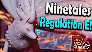 NINETALES and SHIFTRY show why SUN is KING in Regulation E  Pokemon Scarlet and Violet VGC 2024 [upl. by Dannye]