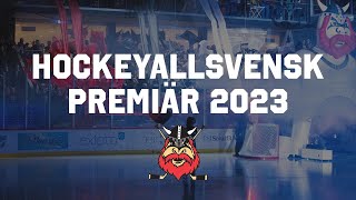 Hockeyallsvensk premiär 2023 [upl. by Haronid]