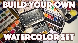 Build Your Own Watercolor Set [upl. by Aiak]