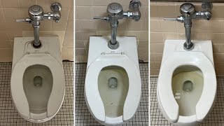 Three 2000s American Standard Afwall Toilets [upl. by Threlkeld]