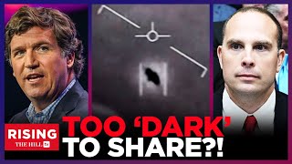 Tucker Carlson On UFOs TOO DARK TO SHARE Grusch Govt Has KILLED PEOPLE For Trying To Go Public [upl. by Sasnak]