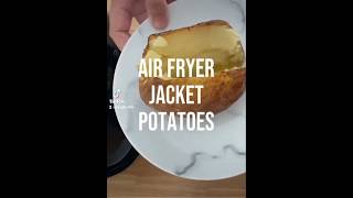 Air Fryer Jacket Potatoes🥔 shorts [upl. by Asiole]