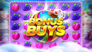 HUGE BONUS BUYS ON SWEET BONANZA INSANE WINS [upl. by Michele]