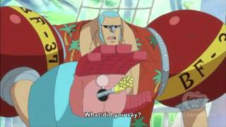 One Piece  Franky impresses Usopp and Chopper after 2 years HD [upl. by Anyah]