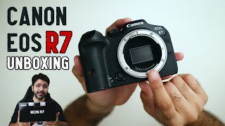 Canon R7 Unboxing and First Impressions Hindi [upl. by Arda135]