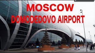 【Airport Tour】 MOSCOW Domodedovo Airport Check in area [upl. by Htezzil648]