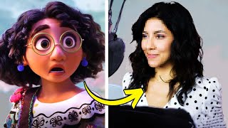 The Voices Behind Disney Encanto Characters shorts [upl. by Swerdna]