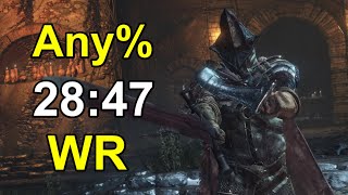 Dark Souls 3 Any Speedrun World Record in 2847 [upl. by Justine338]