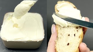 Kaufen Sie keinen Käse – machen Sie Frischkäse in nur 5 Minuten [upl. by Pansie627]