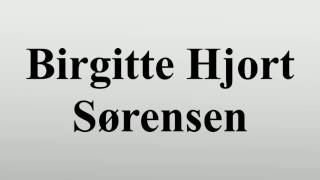 Birgitte Hjort Sørensen [upl. by Stiles]