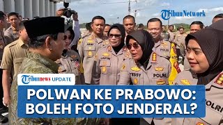 Dihormati dan Disegani Prabowo Dikerubungi Jenderal Polisi di IKN sampai Antre Salaman dan Foto [upl. by Phare]