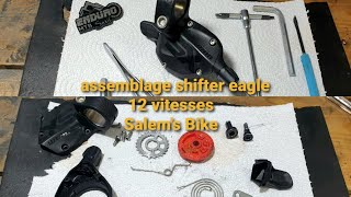 Assemblage shifter SRAM sx eagle 12 vitesses [upl. by Ferdinand]