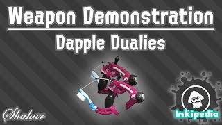 Splatoon 2  Weapon Demonstration Dapple Dualies [upl. by Keemahs]