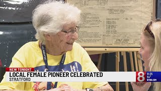 First female engineer at CT aircraft company turns 100 [upl. by Zobias240]