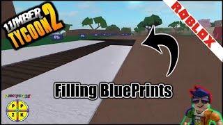 Lumber Tycoon 2  Filling More BluePrints [upl. by Ennaxor]