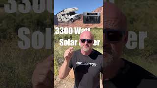 3300 Watt Portable Power  SOLAR POWERED [upl. by Ratib26]