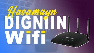 DIGNIIN HADA KADIB SIDAN SAMEE  wifi AMA internet  Maan Graphics 2023 [upl. by Ajup]