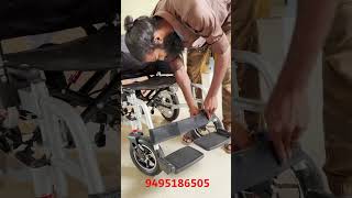 ESLEH POWER MOTOR WHEELCHAIR BOOK NOW 9495186505 wheelchairlifestyle lightweightwheelchair [upl. by Sivam]