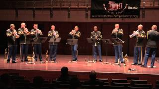 Army Band Trumpet Ensemble  Stars and Stripes Forever [upl. by Yentyrb]