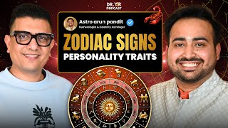 Know your Personality as per your Zodiac Sign  ftastroarunpandit  Ysr Podcast zodiacsigns [upl. by Abbye60]