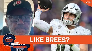 Bo Nix next Drew Brees Utah head coach Kyle Whittingham sees the similarities w Denver Broncos QB [upl. by Kask]