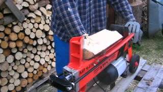 Holzspalter Atika ASP 4370 4 Tonnen [upl. by Worra719]