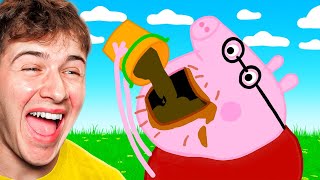 Try NOT To LAUGH Peppa Pig Impossible Edition [upl. by Marek180]