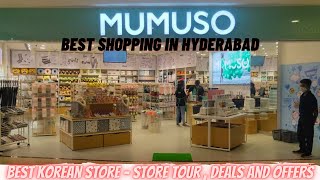 Mumuso Store Tour  Korean Store In Hyderabad  Best Shopping In Hyderabad  Imported Products [upl. by Kaleena331]