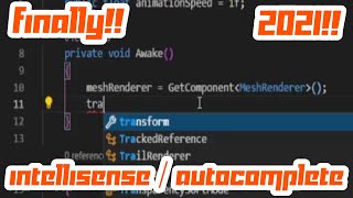 DO THIS  If VsCode Intellisense  Autocomplete  For Unity Not Working  2021 FIXED [upl. by Gabbey740]