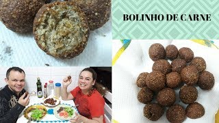 BOLINHO DE CARNE Apenas com 2 Ingrediente  Ângela Silva [upl. by Ettelrats]