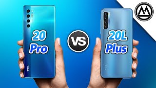 TCL 20 Pro vs TCL 20L Plus [upl. by Eninej]