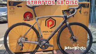 Roadbike Polygon Strattos S8 Disc 2022 [upl. by Hnah]