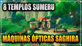 Los 8 Templos de Sumeru Máquinas Ópticas de Saghira Genshin Impact Sumeru 30 [upl. by Whitver]