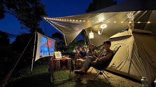 Camping in Malaysia Penang New Year Live Band Party  Vlog3  槟城跨年露营  406DusunDurianCampsite [upl. by Megan]