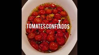 Tomates Confitados muy faciles de hacer [upl. by Hamlin]