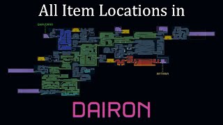 Metroid Dread  Dairon All Items [upl. by Congdon]