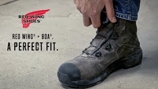 Red Wing® Exos Lite with Boa® Lacing System [upl. by Avid]