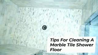 How to Clean a Shower Floor Textured [upl. by Leah]